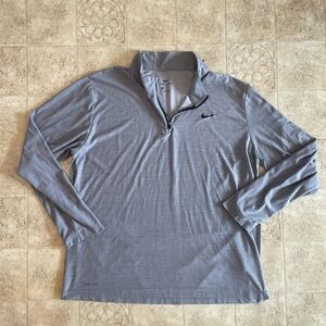 Men’s Nike Grey Quarter Zip XL